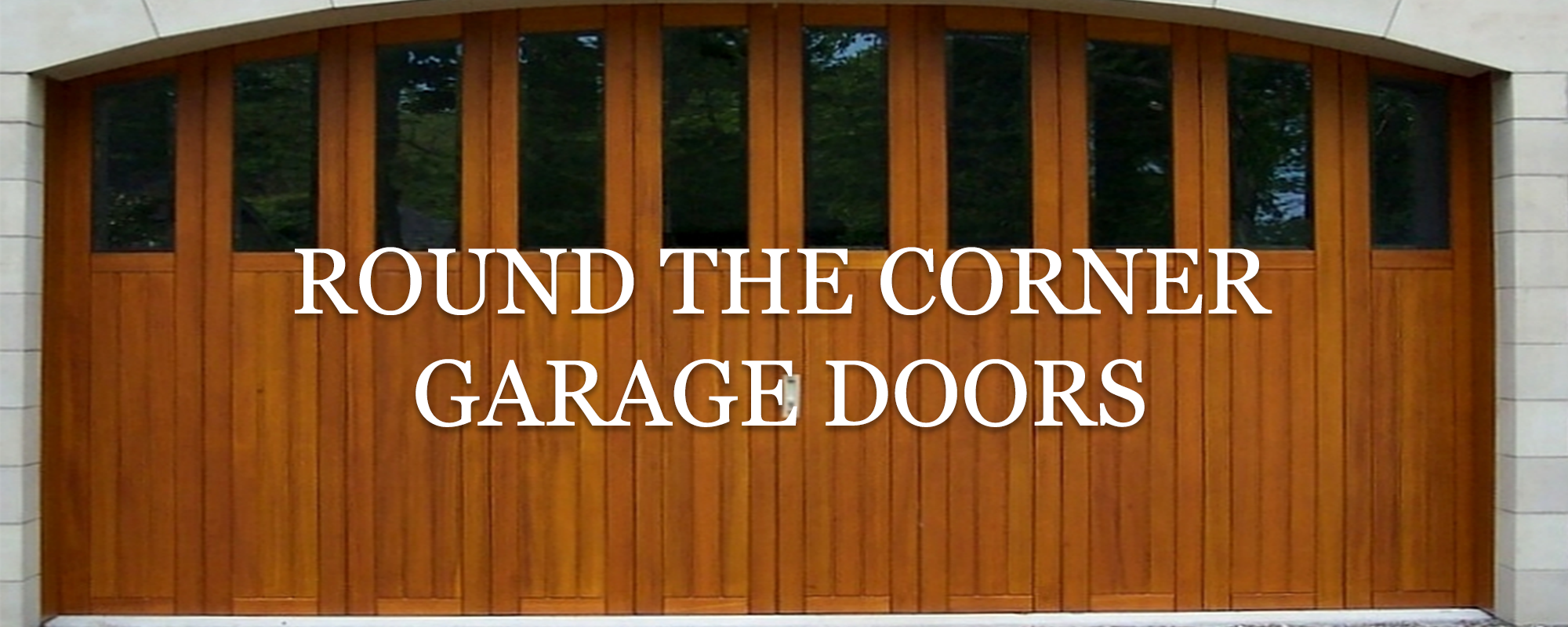 timber side sectional garage door